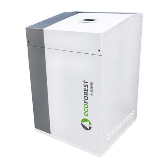 ECOFOREST ecoSMART e-system User Manual