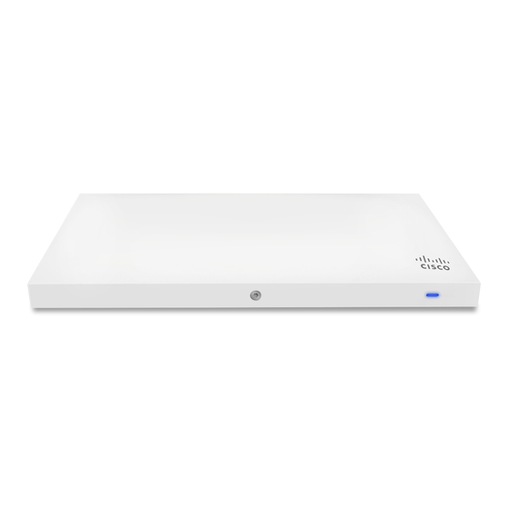 Cisco MERAKI MR33 Installation Manual