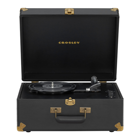 Crosley Anthology Instruction Manual