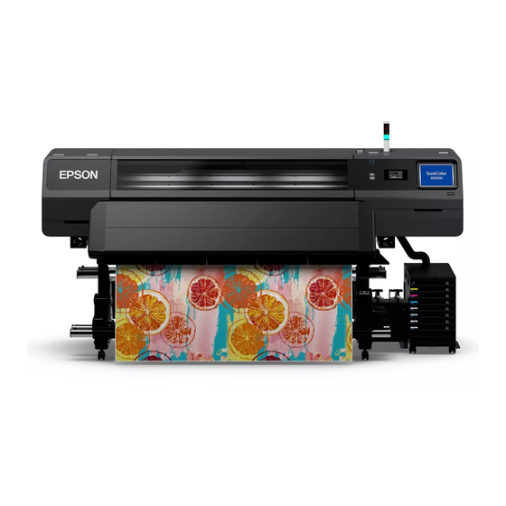 Epson SC-R5000 Series Setup Manual