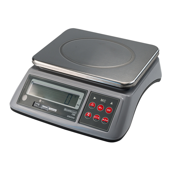 BorMann Elite DS1010 Quick Start Manual