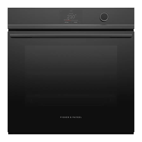 Fisher & Paykel OS24SDTDB1 User Manual