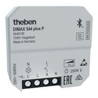 Theben DIMAX 544 plus P Instruction Manual