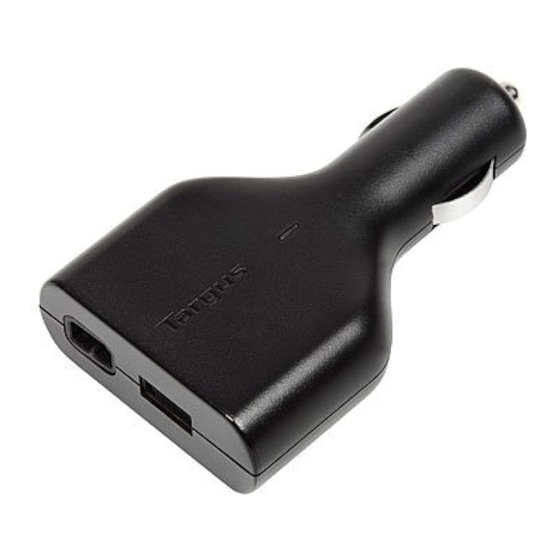 User Manuals: Targus APD046EU Charger Laptop USB