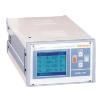 Kanomax 1550 Instruction Manual