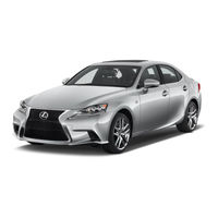 Lexus 2015 IS 250 Warranty And Services Manual
