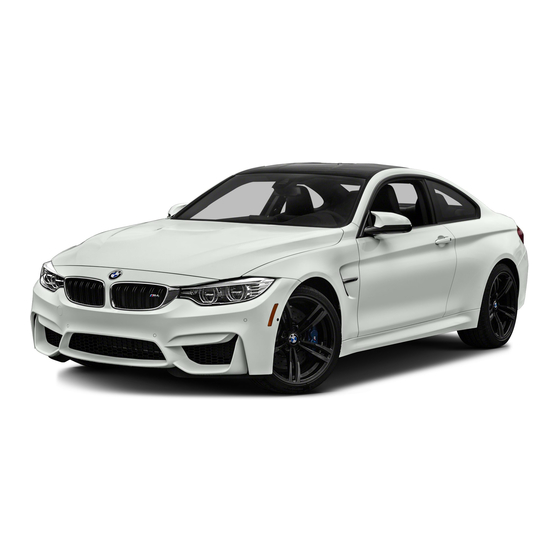 BMW 2016 M4 Coupe Manuals