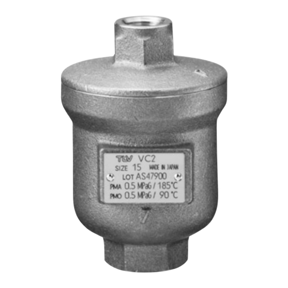 TLV VC Series Instruction Manual