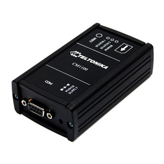 Teltonika ModemCOM/G10 User Manual