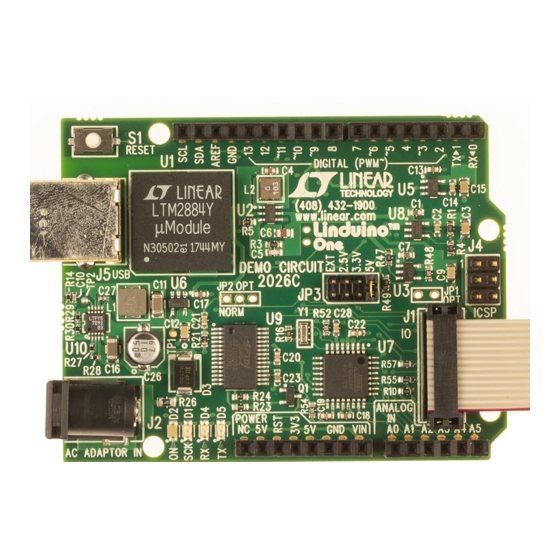 Linear Technology Linduino One Demo Manual