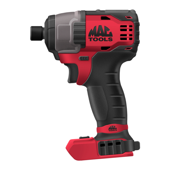 MAG TOOLS MCF886 Operation And Maintenance Manual