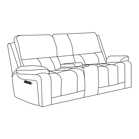 New Classic Furniture CICERO L4231-25P2 Assembly Instructions