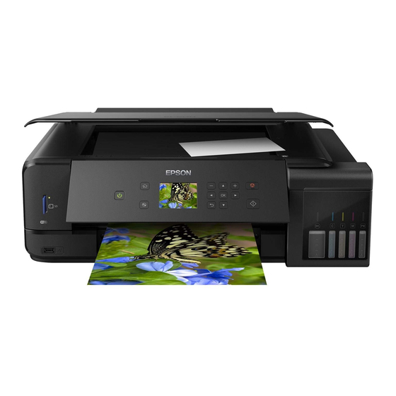 Epson ET-7750 Quick Manual