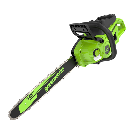 GreenWorks CS40L05 Operator's Manual