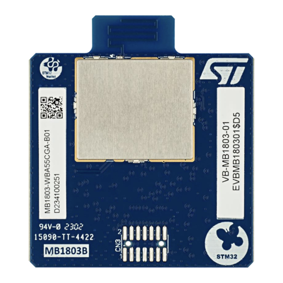 ST MB1801B-01 User Manual