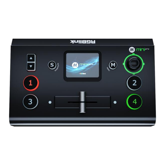 RGBlink mini-pro v3 Quick Start Manual