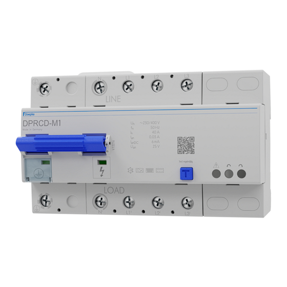Doepke DPRCD-M User Information