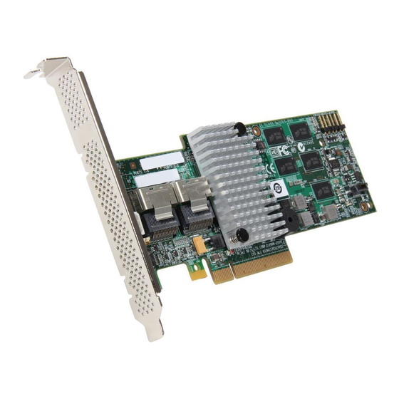 Intel RS2BL080 - RAID Controller Hardware User's Manual