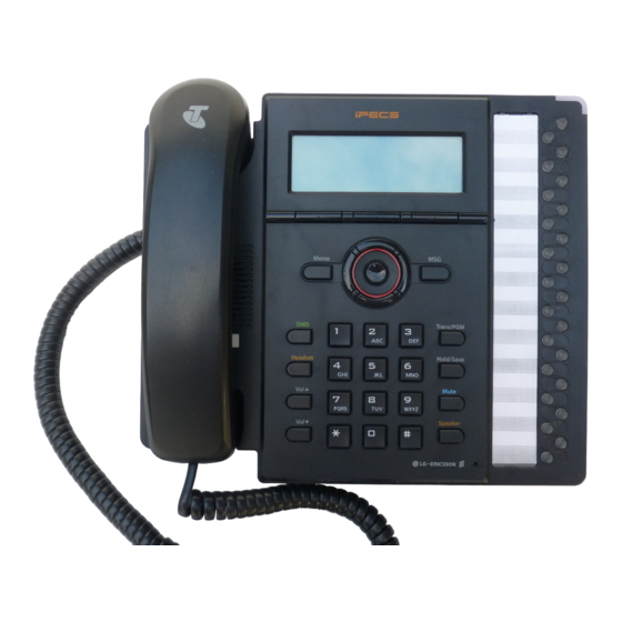 LG-Nortel iPECS LIP-8012D User Manual