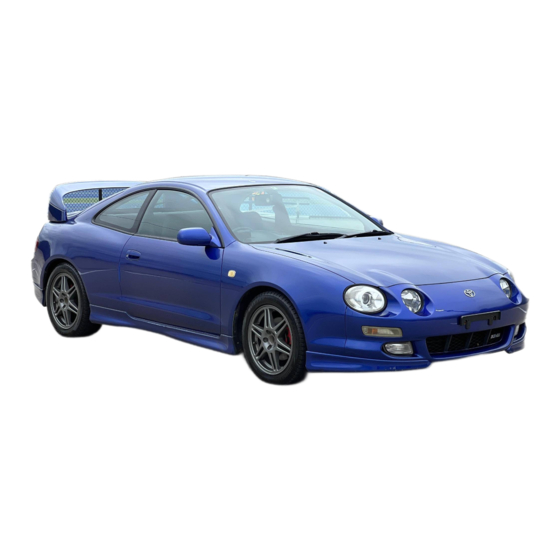 Toyota 1998 Celica Owner's Manual