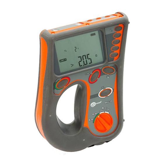Sonel MRU-20 Operating Manual