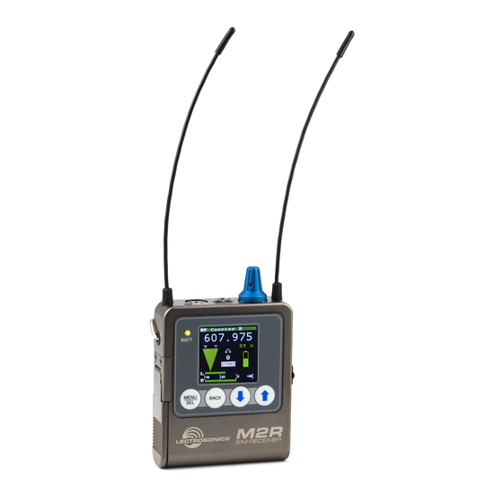 Lectrosonics M2R Instruction Manual