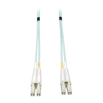 Tripp Lite Multimode Fiber Optics 1-meter N820-01M Specifications