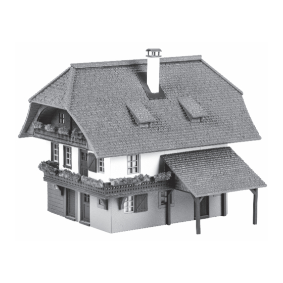 Faller HOUSE OF EMMENTAL Manual