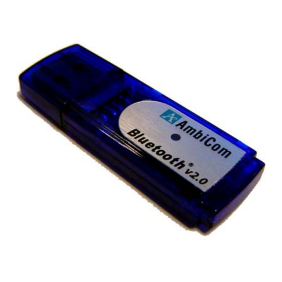 AmbiCom BT2-USB Class II Specifications