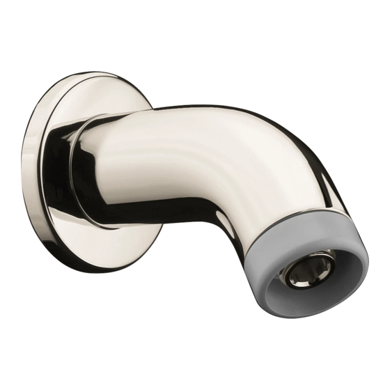 Hans Grohe Clubmaster 27438 1 Series Installation Instructions Manual