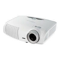 Optoma HD180 Quick Start Card