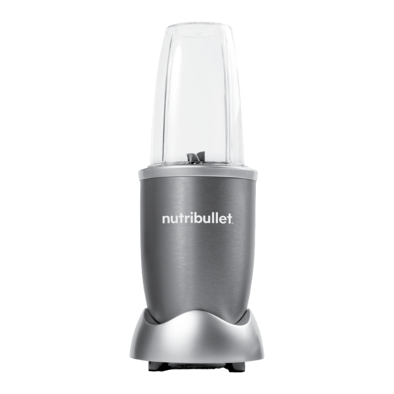 NUTRIBULLET PRO User Manual