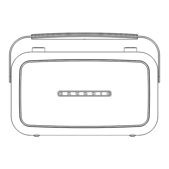 Grundig GUSR91DAB User Manual