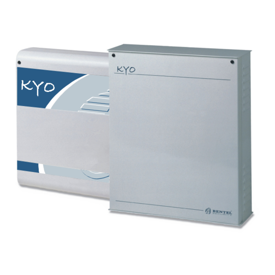 Bentel Security KYO Series Programming Manual
