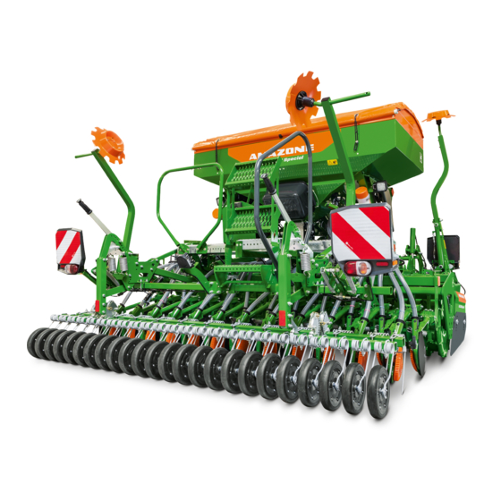 Amazone AD-P 3001 Special 850 Operating Manual