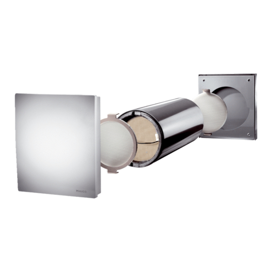 Maico PushPull PP 60 KA Series Mounting And Operating Instructions