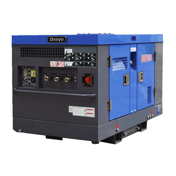 Denyo DU-190 Diesel Compressor Manuals