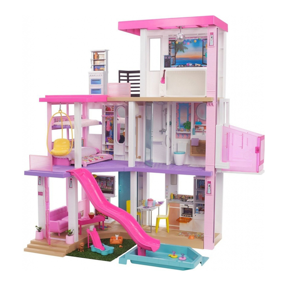 Mattel Barbie Dream House GRG93 Playset Manuals