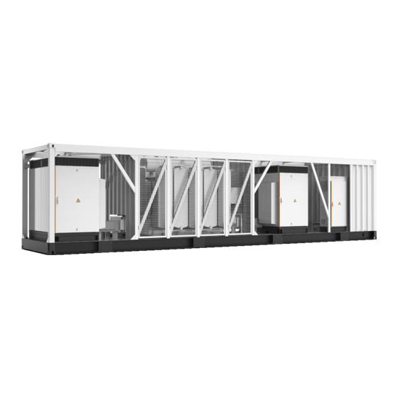 Sungrow SG6250HV-MV System Manual
