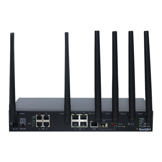 ReadyNet SOLUTIONS GSX1204 Quick Installation Manual