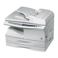 Sharp AL-1250 - B/W Laser Printer Operation Manual