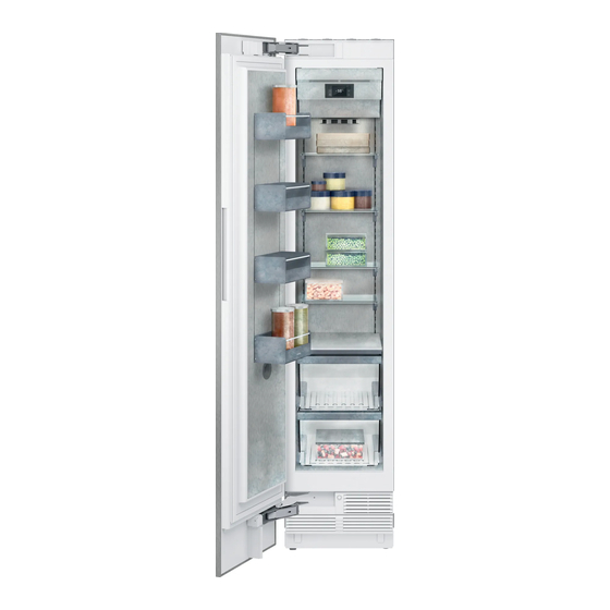 Gaggenau RF410304 User Manual