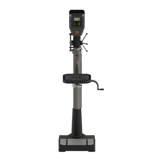 Teknatool NOVA Vulcan DVR Drill Press Manuals
