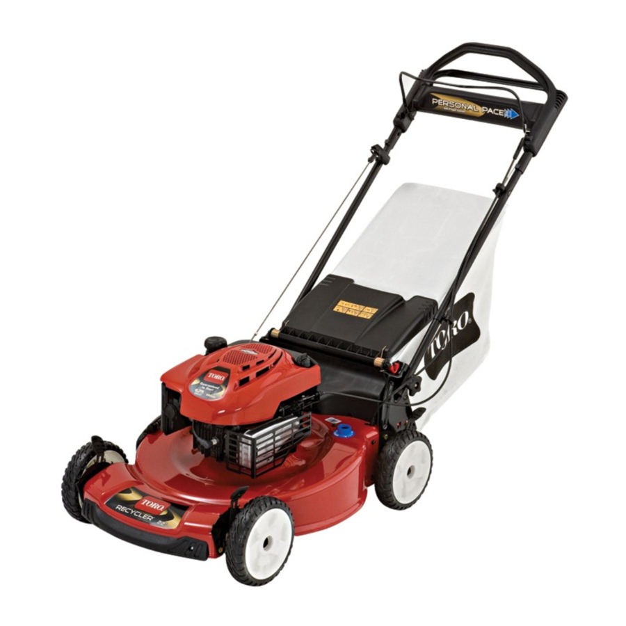 Toro Recycler 20332 / 20334 / 20352 Manual