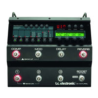 TC Electronic G-Natural User Manual