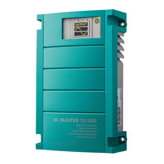 Mastervolt AC Master 12/300 User And Installation Manual