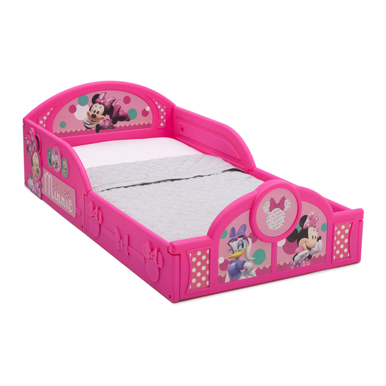 Delta Children Toddler Sleep Play Area Assembly Instructions Manual