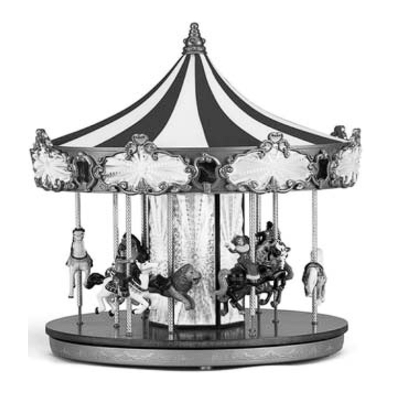 Mr. Christmas JUBILEE CAROUSEL Instruction Manual