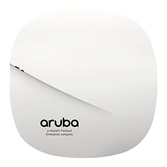HPE Aruba AP-207 Product End-Of-Life Disassembly Instructions