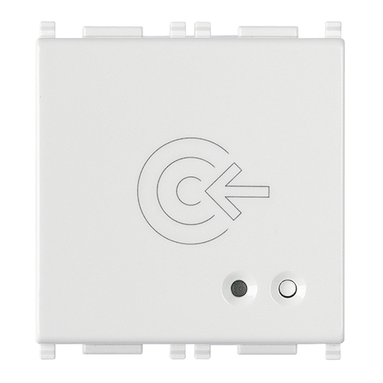 Vimar Eikon 20470 Installer Manual
